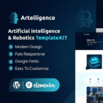 Artelligence – AI & Robotics Elementor Template Kit