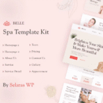 Belle – Spa Massage & Wellness Elementor Template Kit