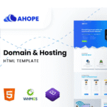 Ahope – Responsive HTML Hosting Template