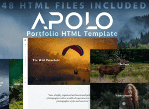 apolo logo APOLO – Portfolio HTML Template