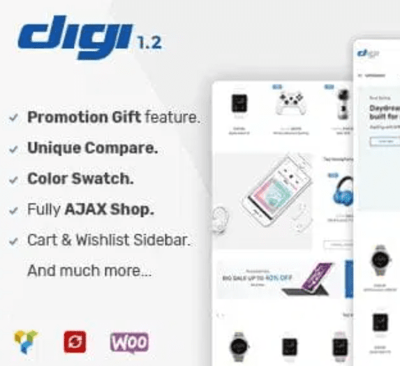 Digi – Electronics Store WooCommerce Theme
