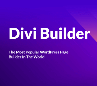 Divi Builder – Visual Page Builder For WordPress