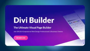 Divi Builder – Visual Page Builder For WordPress