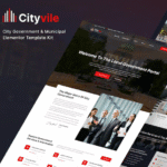 Cityvile – City Government & Municipal Elementor Template Kit