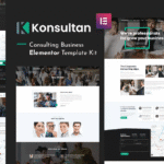 Konsultan Kit – Consulting Business Elementor Template Kit