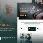 Mindary – Psychology & Counseling Elementor Template Kit