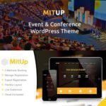 MitUp – Event & Conference WordPress Theme