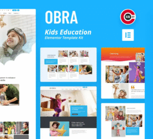 Obra – Kids Education & School Template Kit