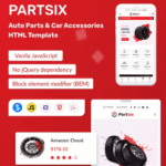 Partsix – Auto Parts & Car Accessories Shop HTML T