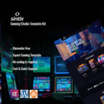 Sintix – Gaming Studio Elementor Template Kit