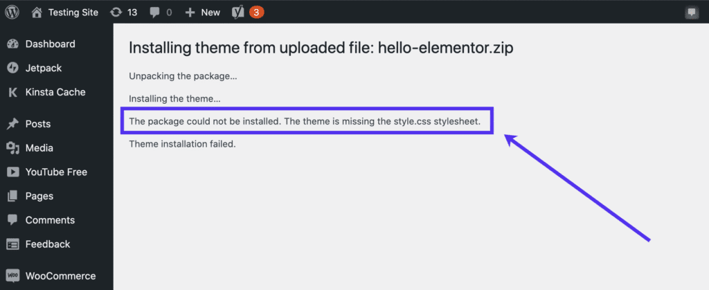 Error Común: “No se encontró la hoja de estilos style.css” al intentar ...
