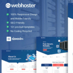 WebHoster – Web Hosting Service Elementor Template Kit