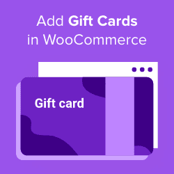 WooCommerce Gift Cards