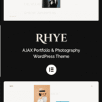 Rhye – AJAX Portfolio WordPress Theme