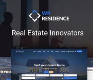 Residence Real Estate WordPress Theme