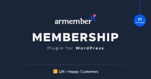 ARMember-OG-image-12k-happy-customers ARMember – WordPress Membership Plugin
