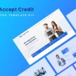Accept Credit – Financial Services Elementor Template kit