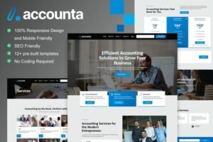 Accounta - Accounting Firm Elementor Template Kit Accounta - Accounting Firm Elementor Template Kit