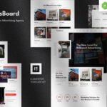 AdsBoard – Billboard & Outdoor Advertising Agency Elementor Template Kit
