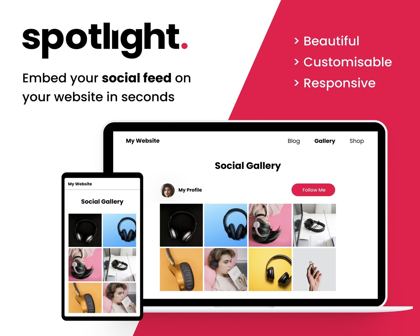 Spotlight - Social Media Feeds