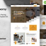 Floorsy – Flooring & Paving Services Elementor Template Kit