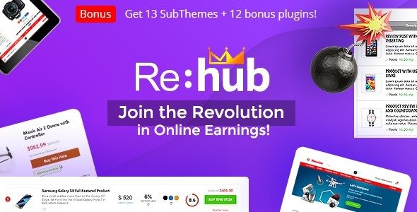 REHub – Price Comparison Multi Vendor Store Theme REHub – Price Comparison Multi Vendor Store Theme