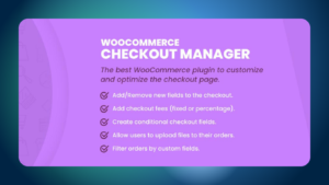 woocommerce-checkout WooCommerce Checkout Manager PRO