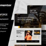 Heaforce – Machinery Heavy Equipment Elementor Template Kit