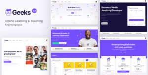 Geeks – Online Learning Marketplace WordPress Theme Geeks – Online Learning Marketplace WordPress Theme